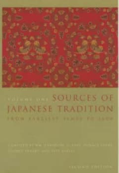 Sources of Japanese Tradition by Wm. Theodore De Bary Paperback