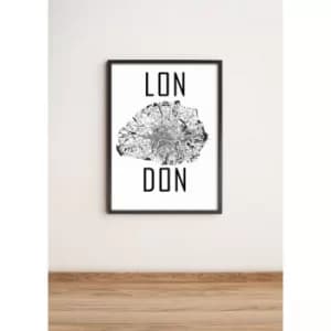 LM3550SCT-002 Multicolor Decorative Framed MDF Painting