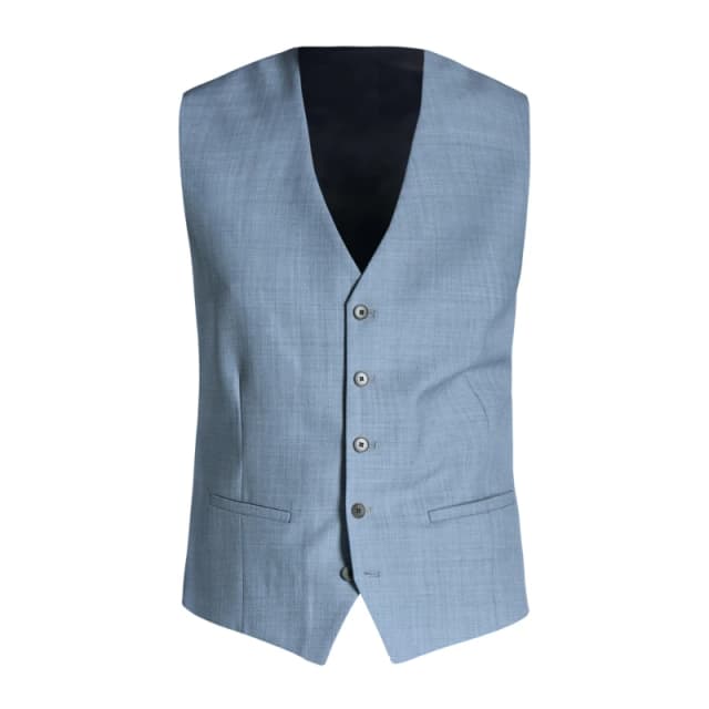 Ted Baker Orion Slim Fit Suit Vest - Blue Blue M