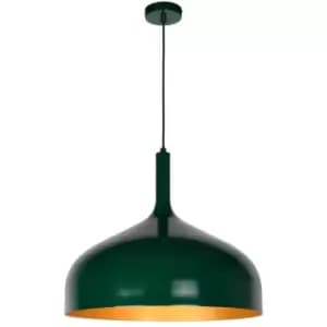 Lucide ROZALLA - Pendant Light - Ø50cm - 1xE27 - Green