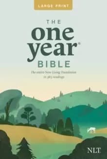 NLT One Year Bible Slimline Large Print PB, The