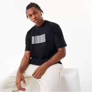Slazenger ft. Aitch Wavey Graphic T-Shirt - Black