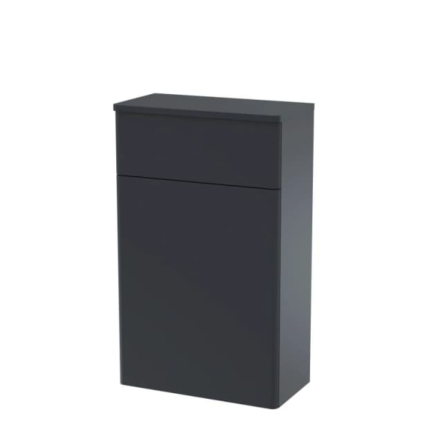 Balterley Traditional Floor Standing WC Unit Soft Black 500mm Grey