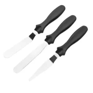 Tala Stainless Steel Set Of 3 Spatulas