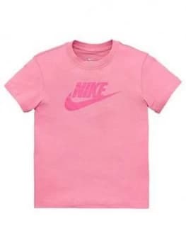 Nike Sportswear Older Girls Futura T-Shirt - Pink