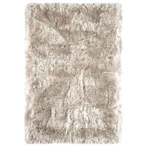 Asiatic Plush Shaggy Rug - 140 x 200cm - Sand