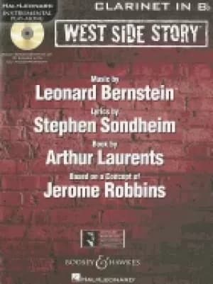 west side story for clarinet instrumental play along bookonline audio