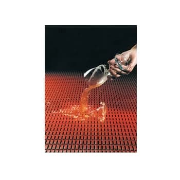 0.6MX10M Economical Anti Slip Matting Roll Red - Sitesafe