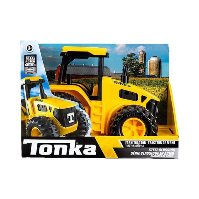Tonka Tonka Steel Classics Tractor Toy Cars One Size White 77404090000