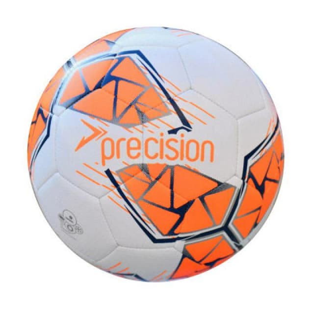 Precision Fusion 2024 Mini Training Ball White/fluorescent Orange/navy (2)
