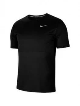 Nike Running Breathe T-Shirt - Black