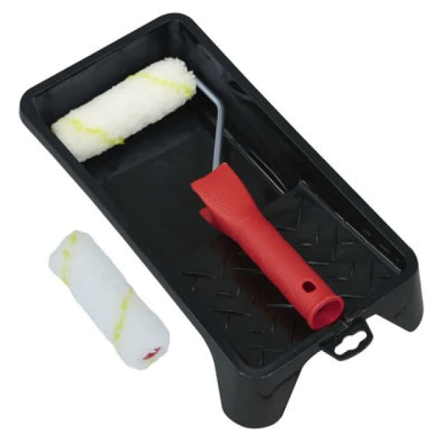 Sealey Paint Roller and Tray Set PR4 Width: 100mm