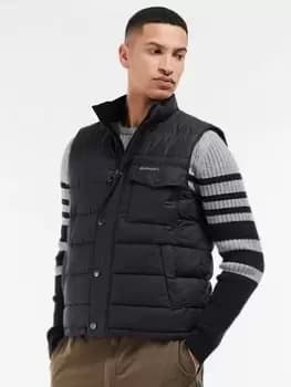 Barbour Barbour Dellon Gilet, Navy, Size L, Men