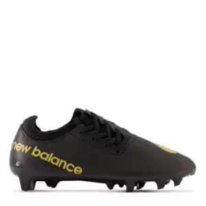 New Balance Balance Furon V7 Firm Ground Football Boots Juniors - Black