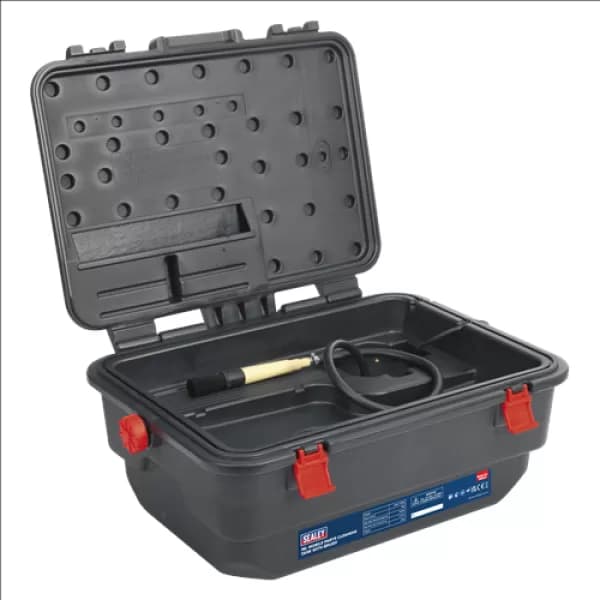 Genuine SEALEY SM222 Mobile Parts Cleaning Tank with Brush