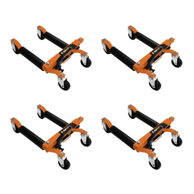 Monstershop Hydraulic Positioning Skates x 4 in Orange Orange Unisex