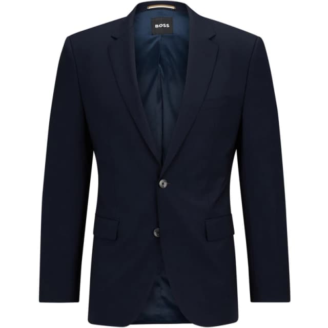 Boss Mens H Jasper Mm C Formal Jacket Dark Blue male 40 (50)