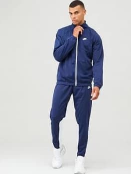 Nike Sportswear Polyknit Tracksuit - Navy, Size XL, Men