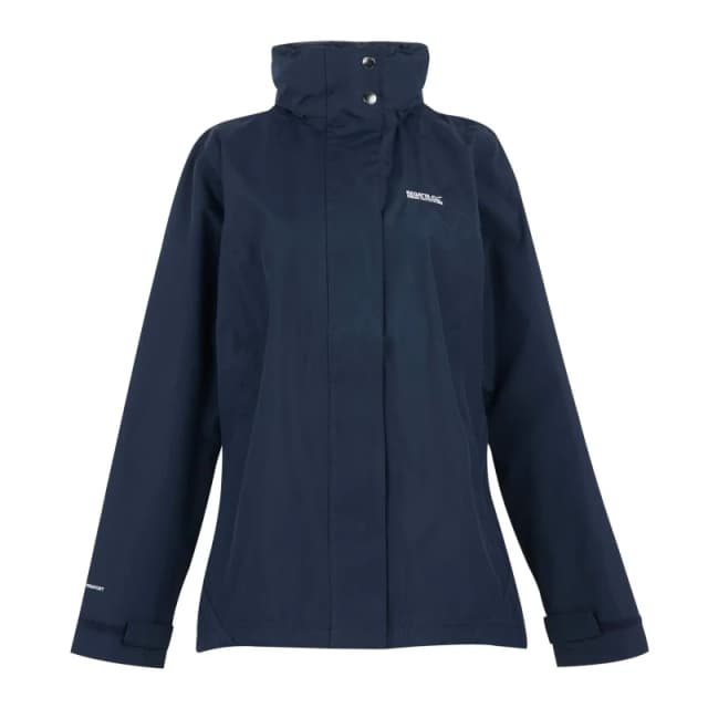 Regatta Womens/Ladies Daysha Waterproof Rain Shell Jacket 10 - Bust 34' (86cm) NAVY RWW271-540-10