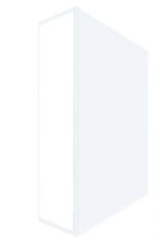 Presentation Ring Binder Polypropylene 4 D-Ring A4 50mm Rings White - Pack of 10