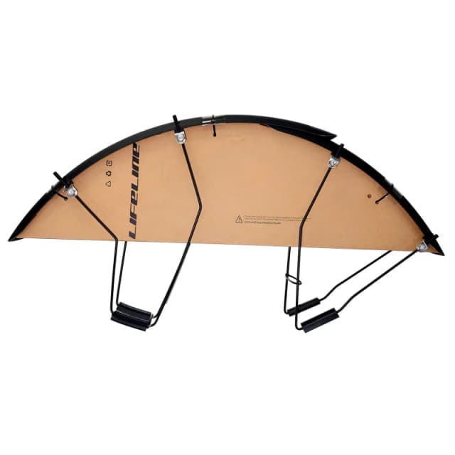 LifeLine Narrow Road Mudguard Set - Black One Size