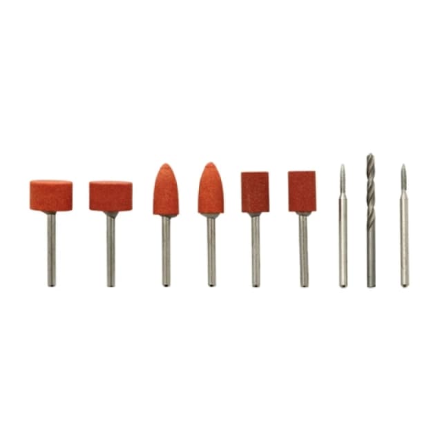 Draper Grinding/Drilling Points for D20 Engraver/Grinder (9 Piece) 8959