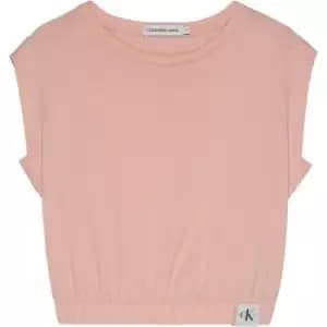 Calvin Klein Jeans Movement Label T-Shirt - Pink