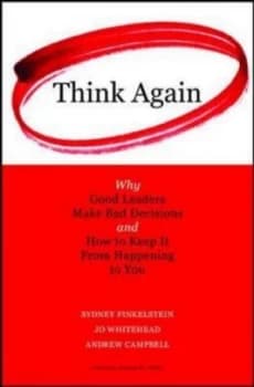 Think Again by Sydney Finkelstein Hardback