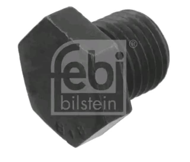 FEBI BILSTEIN 48877 Drain Plug Spanner Size: 19, without seal ring, Steel Steel Oil Drain Plug,oil pan (593)