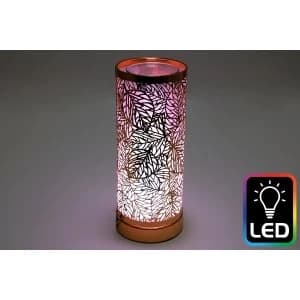 Leaf LED Rose Gold Oil Burner (UK Plug)