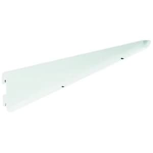 Wickes Twin Slot Shelving Bracket White - 320mm