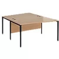 Dams International Wave Desk MB14WBKB 1,400 x 2,000 x 725 mm