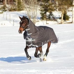 Amigo Bravo 12 Plus Turnout With Front Disc Closure - Excalibur/Blue