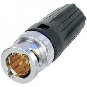 Neutrik NBTC75BFI4 NBTC75BFI4 BNC connector Plug, straight 75 Ω