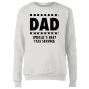 Dad Taxi Service Womens Sweatshirt - White - 3XL