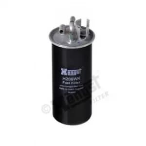 In-Line Fuel Filter H206WK by Hella Hengst
