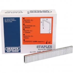 Draper Staple 16mm Pack of 5000