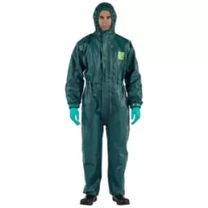 Ansell 4000 Ultrasonically Welded & Taped - Model 111 Size 6XL Protective Suits - Green