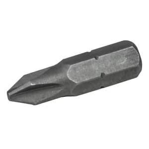 Faithfull Phillips S2 Grade Steel Screwdriver Bits PH3 x 50mm (Pack 3)