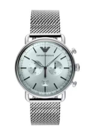 Emporio Armani Aviator AR11288 Men Mesh Bracelet Watch