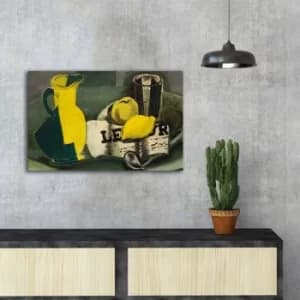 FAMOUSART-063 Multicolor Decorative Canvas Painting