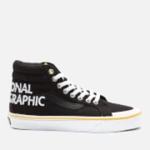 Vans X National Geographic Sk8-Hi Reissue 138 Trainers - Logo - UK 3