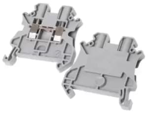 Schneider Electric Grey NSYTRV Din Rail Terminal, 0.14 4 mm, 0.14 4mm, 1 kV