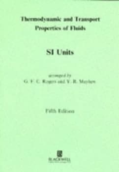 Thermodynamic and Transport Properties of Fluids Paperback