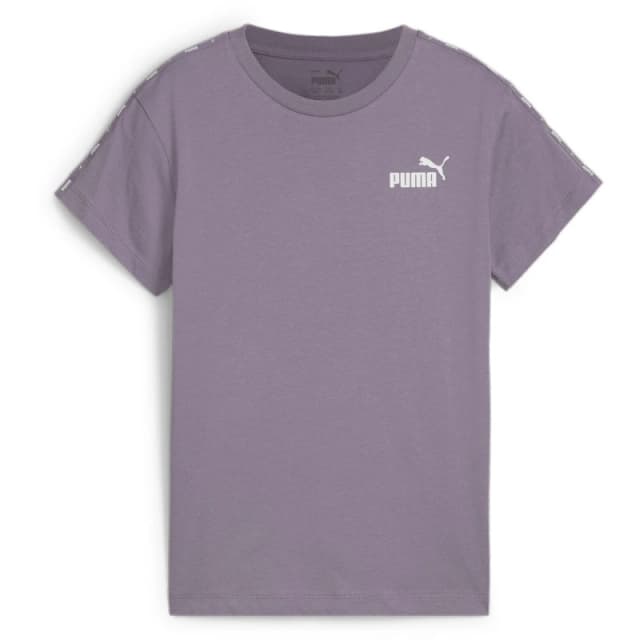 Puma Ess Tape Tee G T-Shirt Girls - Purple Purple S
