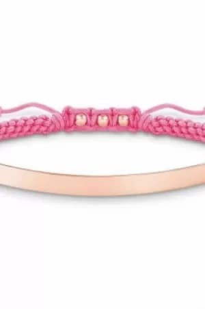 Ladies Thomas Sabo Sterling Silver Love Bridge Bracelet 15-21 Cms LBA0048-597-9-L21V