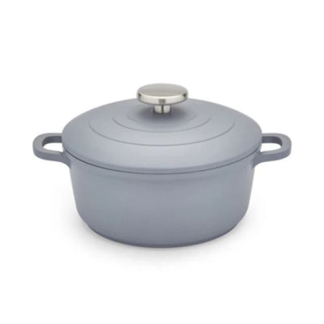 Morphy Richards 20cm Cast Aluminium Casserole Dish Grey ONE SIZE