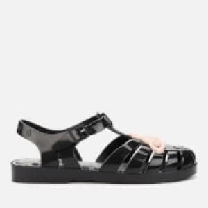Vivienne Westwood for Melissa Womens Possession Contrast Orb Sandals - Black - UK 3