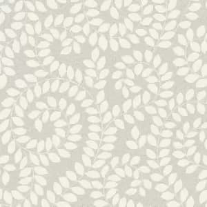 Belgravia Decor Belgravia Decor Valentino Sequin Leaf Textured Wallpaper Grey