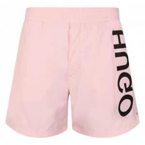 Hugo Boss Saba Swim Shorts Powder Pink Size L Men